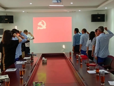 不忘初心，砥礪前行——?jiǎng)?chuàng)輝電氣黨支部開(kāi)展“對(duì)黨說(shuō)句心里話(huà)”主題黨日活動(dòng)