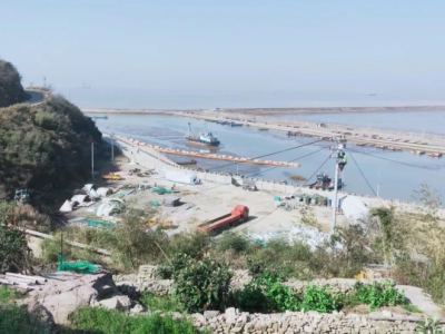 浙江金七門(mén)核電廠(chǎng)混凝土攪拌站及砂石廠(chǎng)臨時(shí)供電工程一階段順利送電！